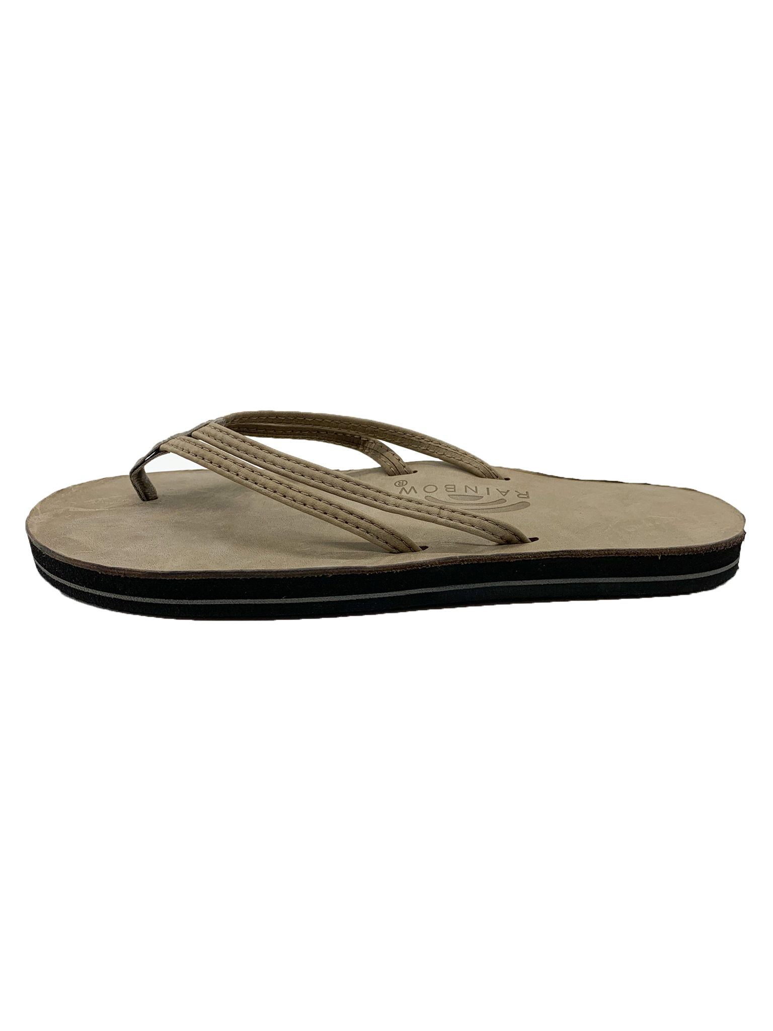 Grey rainbow flip on sale flops