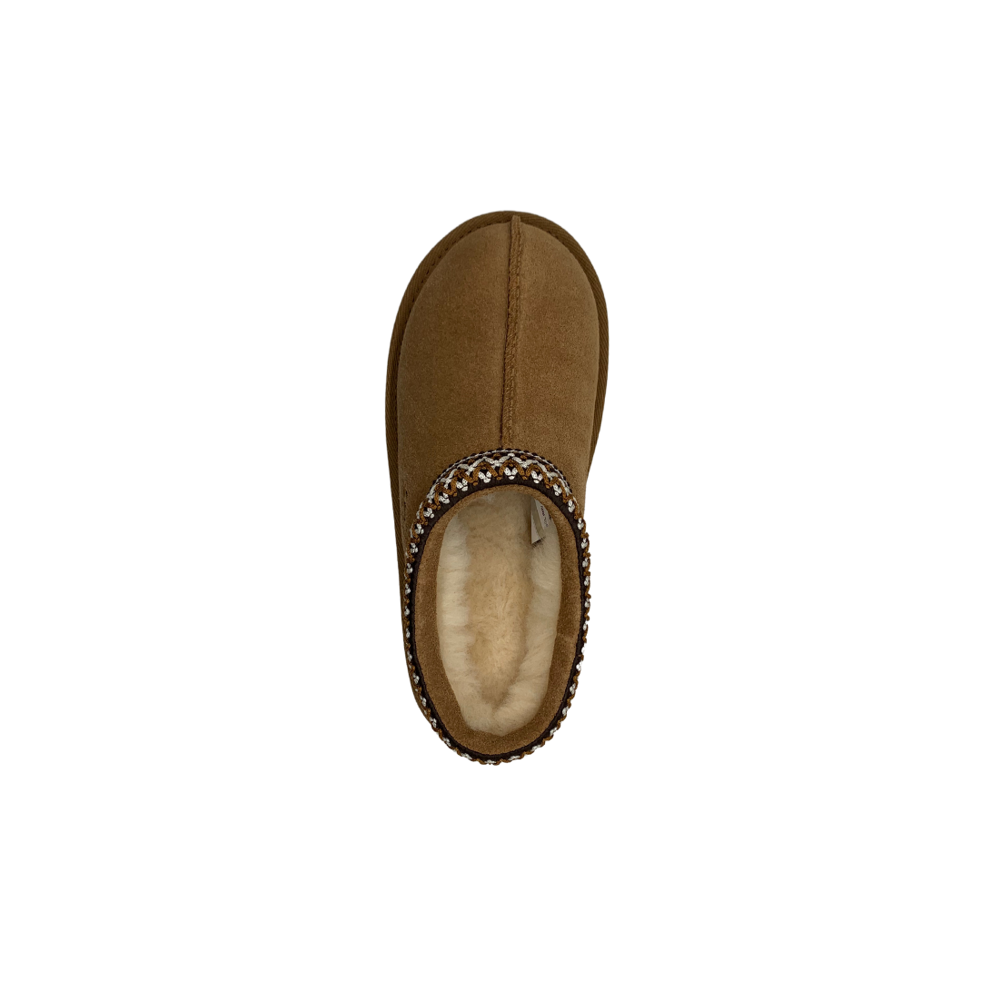 UGG Kids Tasman II Chestnut Slipper - Continental Shoes