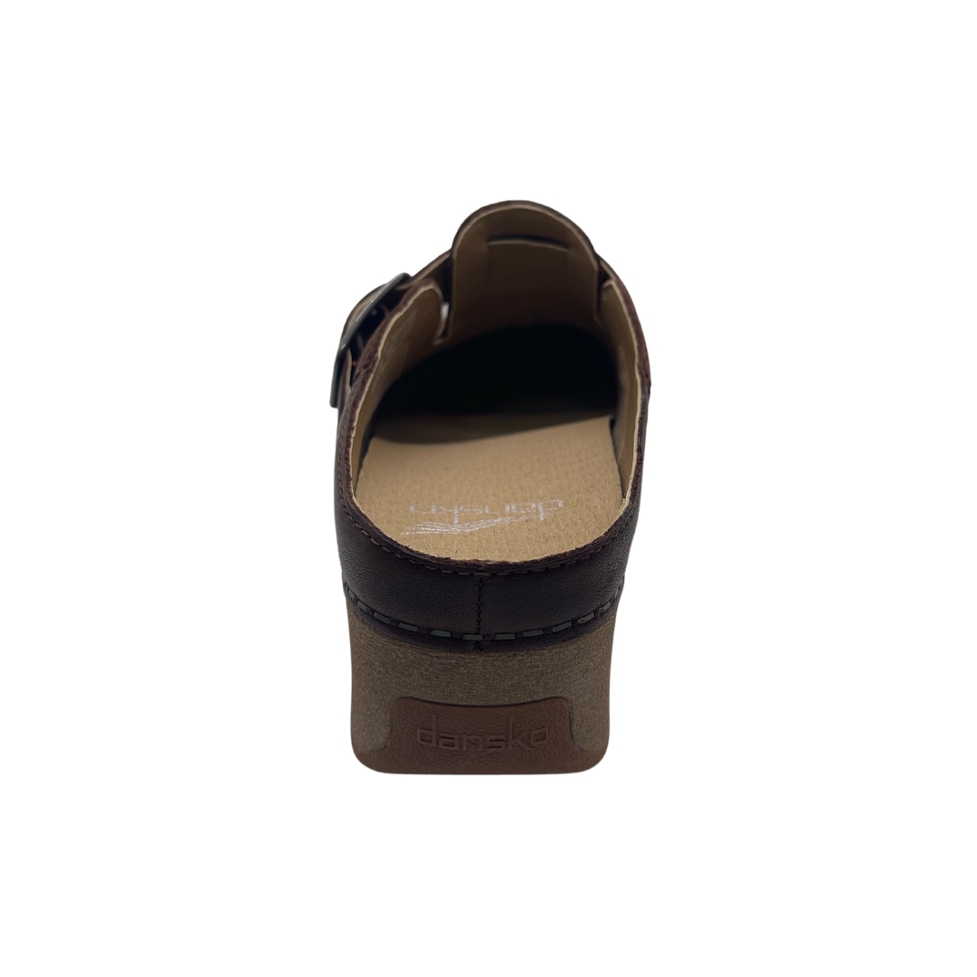 Dansko Women's Caia Milled Nubuck Brown | Solteria Footwear