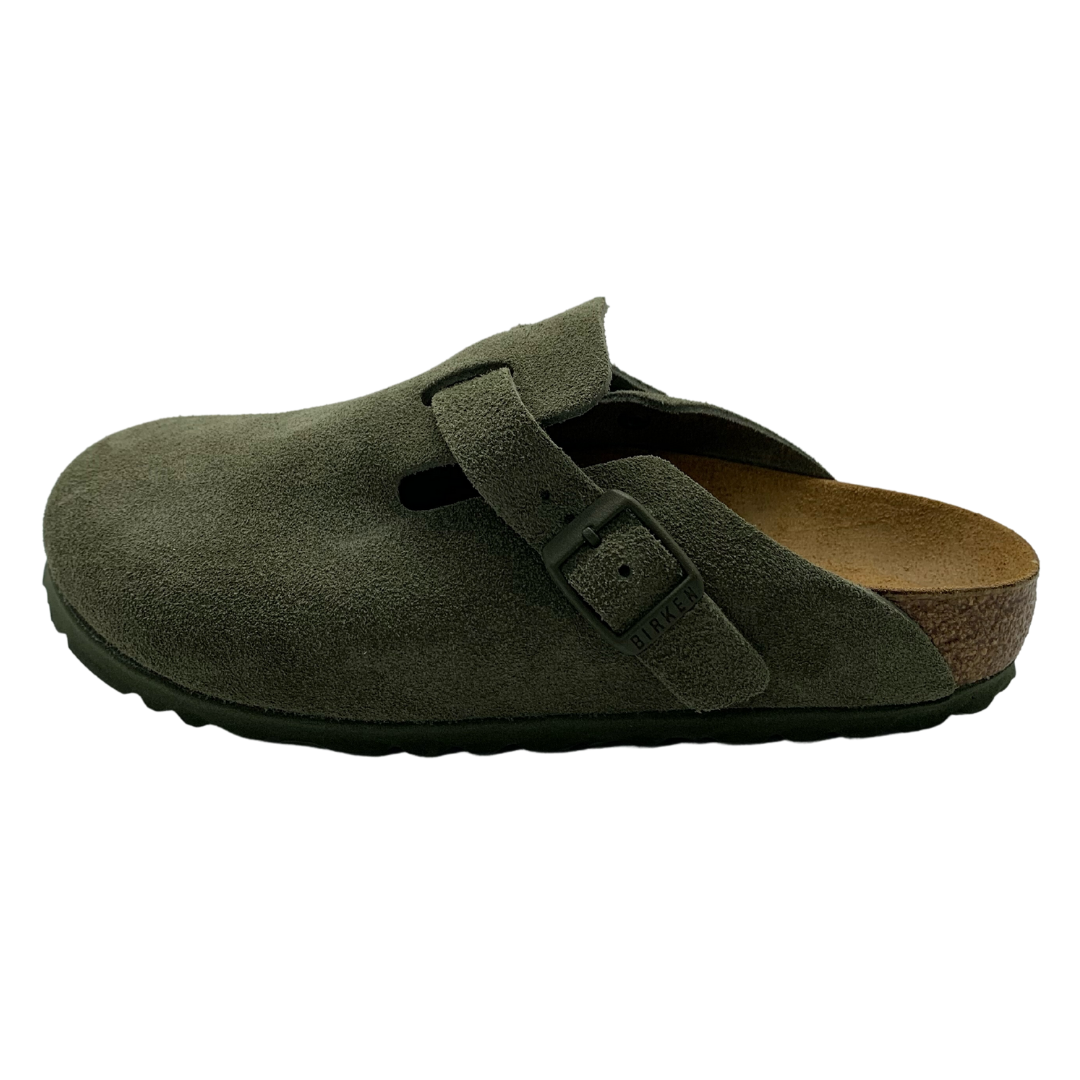 Birkenstock cheap boston suede